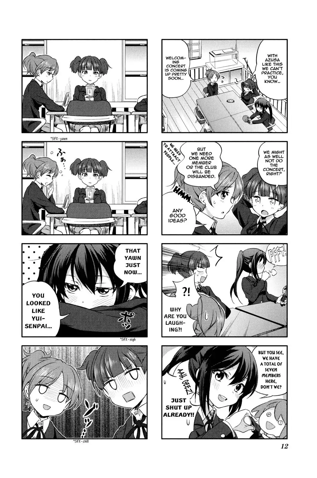 K-ON! Anthology Comic Chapter 1 4